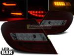 Paire feux arriere Mercedes classe C W204 07-10 LED BAR rouge fume