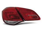 Paire de feux arriere Opel Astra J 10-15 rouge blanc led