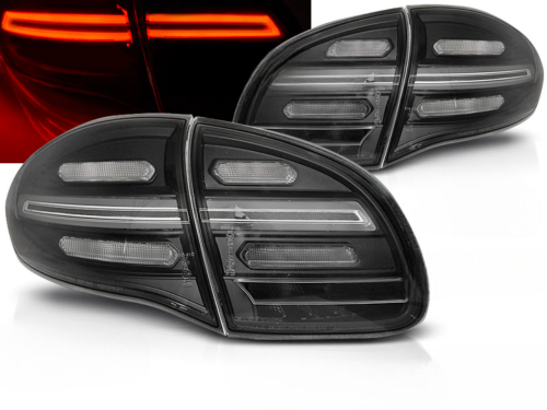 Paire de feux arriere Porsche Cayenne de 2010 a 2015 FULL LED Noir