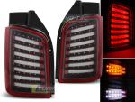 Paire de feux VW T5 03-15 Full LED rouge blanc hayon