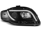 Paire de feux phares Audi A4 B7 04-08 led LTI noir