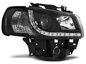 Paire de feux phares VW T4 bus 96-03 Daylight led noir