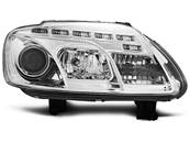 Paire de feux phares VW Touran 03-06 Daylight led chrome