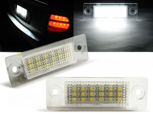 Paire feux de plaque Skoda Superb 02-08 Led