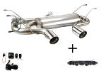 Silencieux Duplex Inox Ulter Mazda MX-5 2014-2019 1.5/2.0 90mm + Soundbox