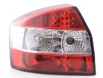 Paire de feux arrière Audi A4 8E Berline 01-04 Led Rouge Chrome