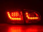 Paire de feux arrière VW Volkswagen Golf 6 2008 a 2012 Rouge Chrome Led