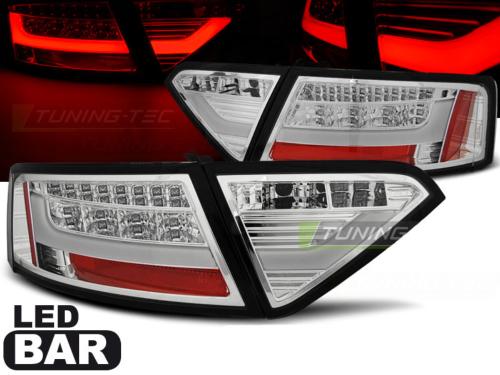 Paire de feux arriere Audi A5 07-11 LED BAR chrome