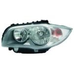 Feu phare avant gauche (conducteur) BMW Serie 1 de 2004 a 2007 Halogene