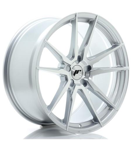 Jante JAPAN RACING JR21 20" x 9,5" 5x108 5x130 ET 22-40 Blank Silver Machined Face