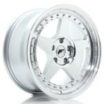 Jante JR Wheels JR6 17x8 ET35 - 5x112 - Silver machined face