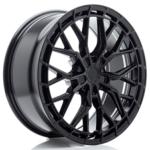 Jante JR Wheels JR48 20x9 ET20-51- 5 Trous sur mesure- Noir Brillant