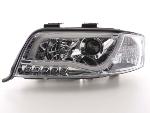 Paire de feux phares Daylight Led Audi A6 C5/4B 2001-2004 chrome