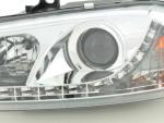 Paire de feux phares Daylight Led Alfa Romeo 156 98-02 Chrome