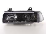 Paire de feux phares Daylight Led DRL BMW serie 3 E36 Coupe 92-99 Noir