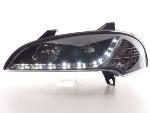 Paire de feux phares Daylight Led Opel Tigra 95-03 Noir