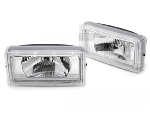 Paire antibrouillard Mercedes W201 190E de 1982 a 1993 Chrome