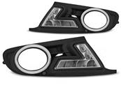 Paire de grilles pare choc Daylight Led VW Golf 6 2008 a 2012