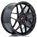 Jante JR Wheels JR18 18x8,5 ET45 - 5x112 / 5x114.3 - Noir brillant