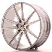 Jante JAPAN RACING JR21 22" x 9" Multi Perage ET 30-45 Silver Machined Face