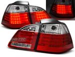 Paire de feux arriere BMW serie 5 E61 Break 04-07 LED rouge blanc