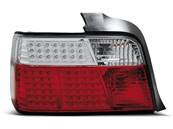 Paire de feux arriere BMW E36 Berline 90-99 LED rouge blanc