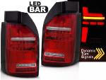 Paire de feux VW T6.1 20- FULL LED BAR DYN Rouge Blanc