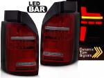 Paire de feux VW T6.1 20- FULL LED BAR DYN rouge fume