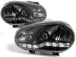 Paire de feux phares VW Golf 4 97-03 Daylight led noir