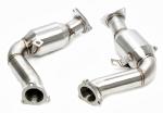 Downpipe Echappement Inox Audi A6 3.0TFSI Quattro C7 4G de 2010 a 2018 - Avec Cata