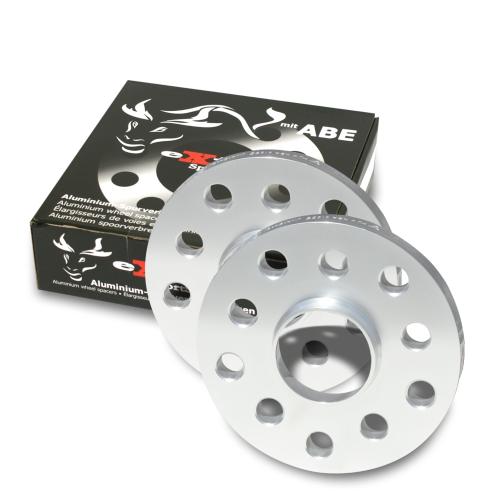 Jeu de 2 Cales 15mm pour Audi A4 type B5 de 1994 a 2000 + bague de centrage