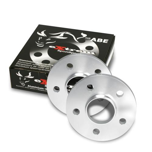 Jeu de 2 Cales 15mm pour Audi A4 type B8 de 2008 a 2015 avec centrage