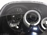 Paire de feux phares Angel Eyes Renault Clio B 1998 a 2001 Noir