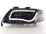 Paire de feux phares Daylight Led Audi A6 4B/C5 97-01 Noir