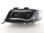 Paire de feux phares Daylight DRL led Audi A6 C5/4B 2001-2004 Noir