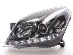 Paire de feux phares Daylight Led Opel Astra H 04-10 Chrome