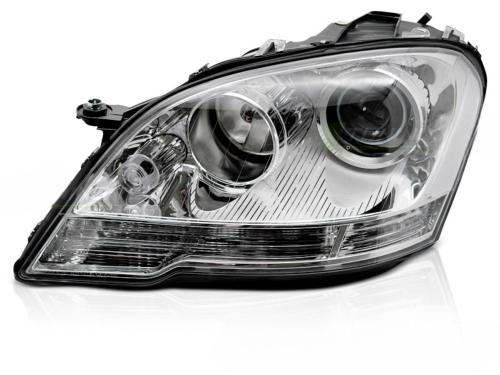 Feu phare Gauche Adaptable Mercedes W164 de 2009 a 2011 Chrome Halogene