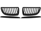 Paire grilles calandre BMW serie 3 E90/E91 de 03/2005 a 08/2008 Noir brillant