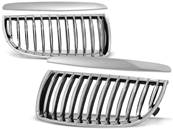 Paire grilles de calandre BMW serie 3 E90/E91 de 03/2005 a 08/2008 Chrome