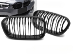 Grille calandre BMW serie 1 F20 F21 LCI de 2015 a 2018 noir brillant Double Barres