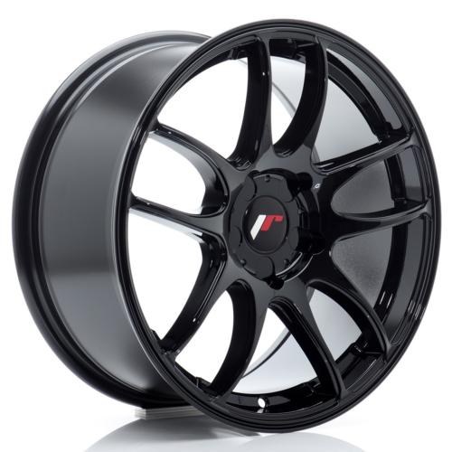Jante JR Wheels JR29 17x9 ET20-38 - 5 trous sur mesures - Noir brillant