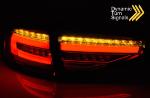 Paire de feux arriere Audi A4 B8 de 2012 a 2015 berline FULL LED Rouge Fume