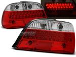 Paire de feux arriere BMW serie 7 E38 94-01 LED rouge chrome