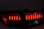 Paire de feux arriere Honda Civic 21-24 FULL LED Dyn Rouge Fume