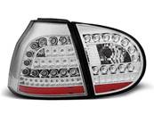 Paire de feux arriere VW Golf 5 03-09 chrome led