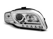 Paire de feux phares Audi A4 B7 04-08 led LTI chrome