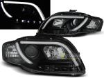 Paire de feux phares Audi A4 B7 04-08 led LTI noir