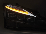 Paire de feux phares Lexus IS de 2006 a 2013 FULL LED DRL DYN Noir