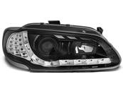 Paire de feux phares Renault Megane / Scenic 96-99 Daylight LED noir