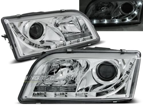 Paire de feux phares Volvo S40 / V40 96-03 Daylight led chrome